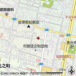 福島県会津若松市宮町10周辺の地図