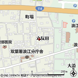 福島県浪江町（双葉郡）権現堂（六反田）周辺の地図