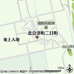 福島県会津若松市北会津町二日町854周辺の地図