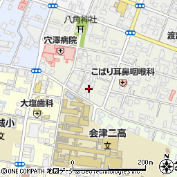 福島県会津若松市宮町2周辺の地図