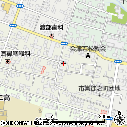 会津麺食株式会社周辺の地図
