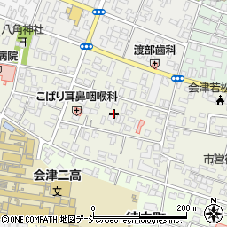 福島県会津若松市宮町6周辺の地図