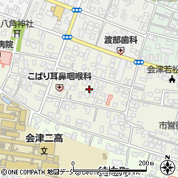 〒965-0801 福島県会津若松市宮町の地図