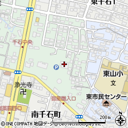 アクーズ会津周辺の地図