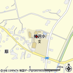 本宮市役所　白沢総合支所糠沢幼稚園周辺の地図