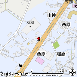 コスモ本宮南ＳＳ周辺の地図