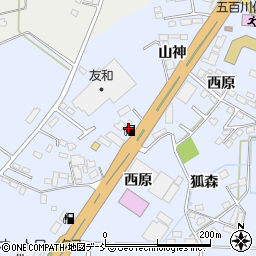 コスモ本宮南ＳＳ周辺の地図