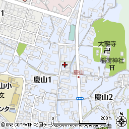 土地家屋調査士　渡部進喜事務所周辺の地図