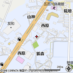 福島県本宮市荒井山神40-29周辺の地図
