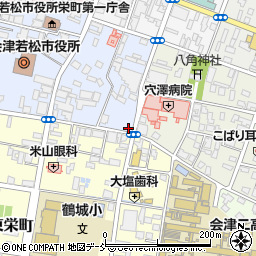 會津・蔵武周辺の地図