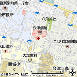 福島県会津若松市宮町1周辺の地図