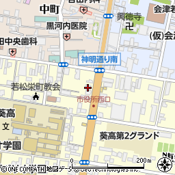 サイエンスホーム　会津若松店周辺の地図