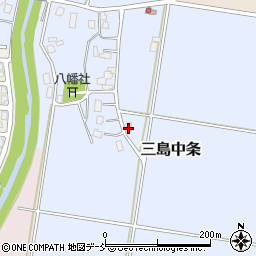 新潟県長岡市三島中条262周辺の地図