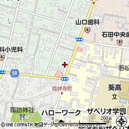 沢井園茶店周辺の地図