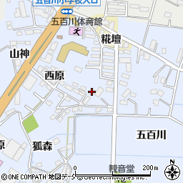 福島県本宮市荒井山神3周辺の地図