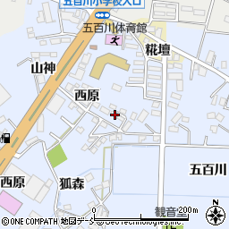 福島県本宮市荒井山神55-1周辺の地図