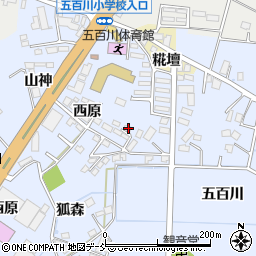福島県本宮市荒井山神2周辺の地図