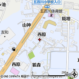 福島県本宮市荒井山神40-14周辺の地図