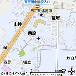 福島県本宮市荒井山神55-7周辺の地図
