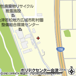 福島県自動車整備振興会会津教育センター周辺の地図