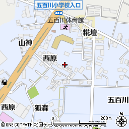 福島県本宮市荒井山神2-2周辺の地図