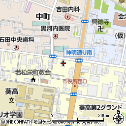 小澤ローソク店周辺の地図