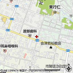 松井豆腐店周辺の地図