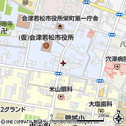 居酒屋 全会津地酒協同組合 連合会 もっきりセンター 会津支部周辺の地図