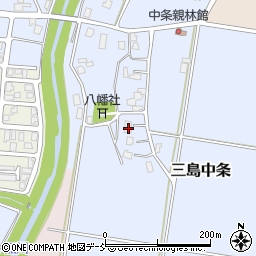 新潟県長岡市三島中条340周辺の地図