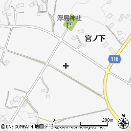 福島県本宮市白岩宮関周辺の地図