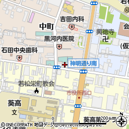 栄町オサダ周辺の地図