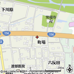 福島県浪江町（双葉郡）権現堂（町場）周辺の地図