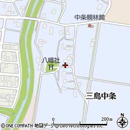 新潟県長岡市三島中条337周辺の地図