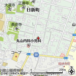 会津清掃周辺の地図