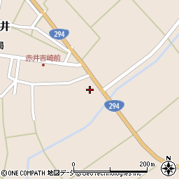 福島県会津若松市湊町大字赤井廟所周辺の地図