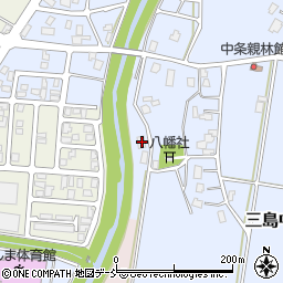 新潟県長岡市三島中条439周辺の地図