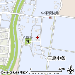 新潟県長岡市三島中条334周辺の地図