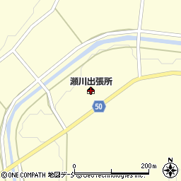田村市瀬川出張所周辺の地図