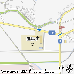 見附市立田井小学校周辺の地図