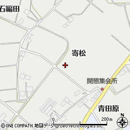 福島県本宮市青田寄松周辺の地図
