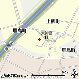 新潟県長岡市上柳町周辺の地図