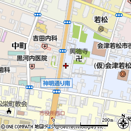株式会社エフエム会津周辺の地図
