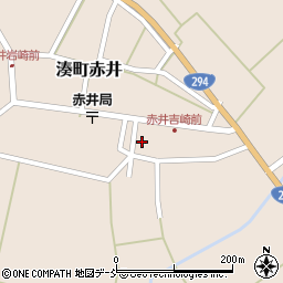 福島県会津若松市湊町大字赤井周辺の地図