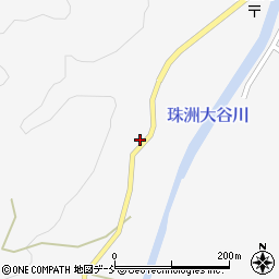 石川県珠洲市大谷町14周辺の地図
