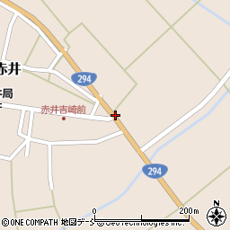 福島県会津若松市湊町大字赤井（丸内）周辺の地図