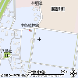 新潟県長岡市三島中条周辺の地図