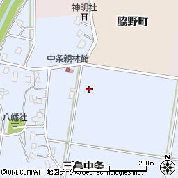 新潟県長岡市三島中条周辺の地図