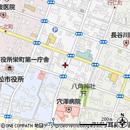 福島県会津若松市上町1-25周辺の地図