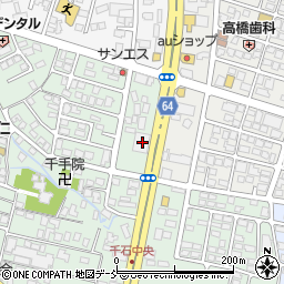 とうほう保険プラザ　会津周辺の地図