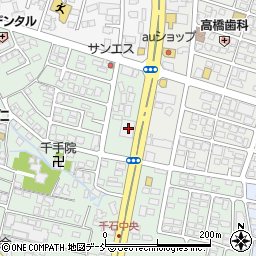 とうほう保険プラザ　会津周辺の地図